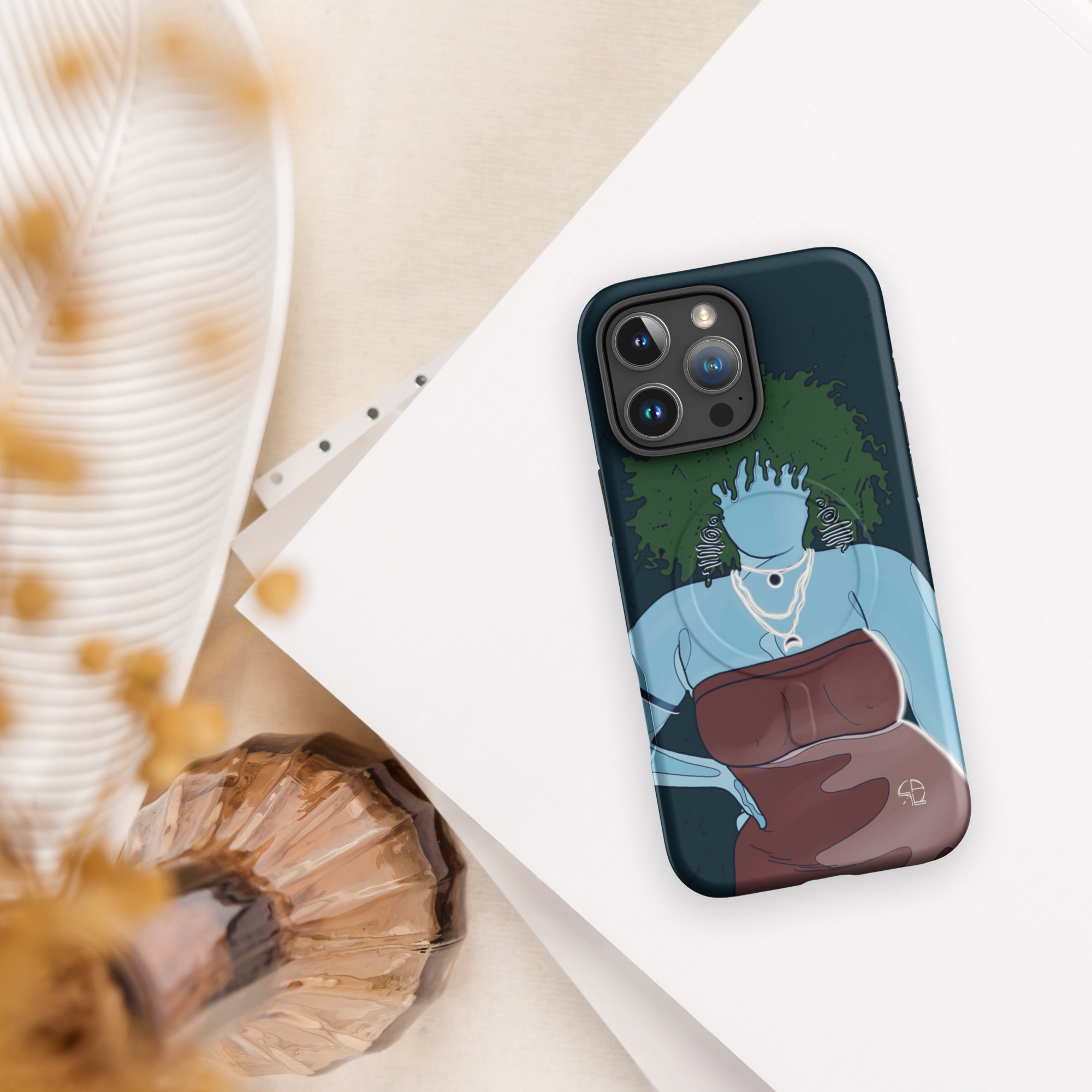 Coque solide pour iPhone® avec MagSafe®